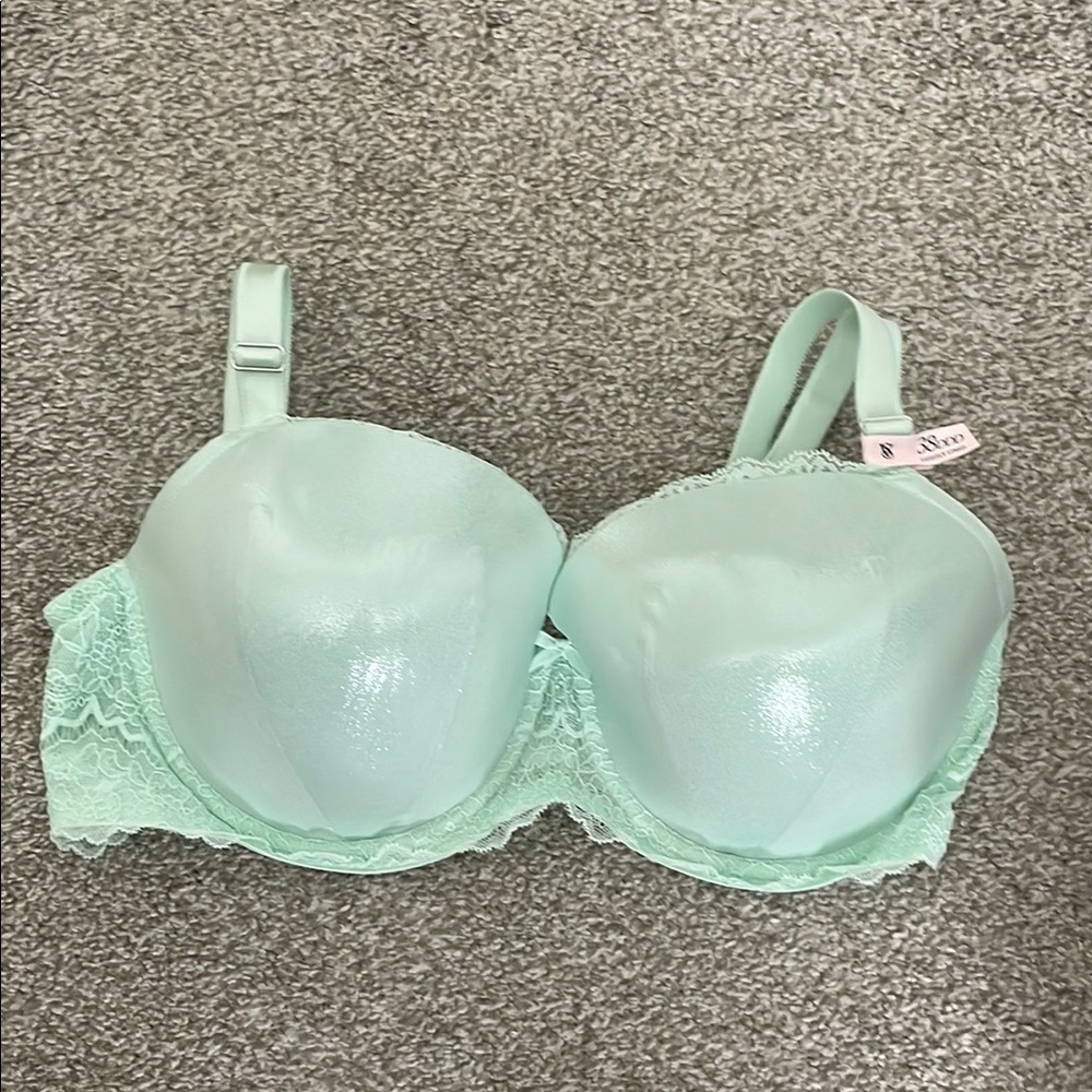Victoria's Secret Green T-Shirt Bra with Underwire Support